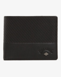 0 Helsman Rfid Flip Wallet Black UBYAA00177 Billabong