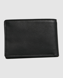 2 Slim Stashie Leather Wallet Black UBYAA00194 Billabong
