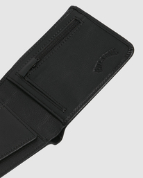 4 Secret Pocket Leather Wallet Black UBYAA00195 Billabong