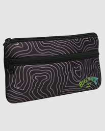 2 Small Pencil Case Black UBYAA00204 Billabong