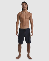 4 Otis Dbah Pro - Performance Board Shorts for Men Black UBYBS00158 Billabong
