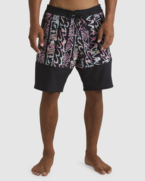 2 Sundays Split  Lo Tide Boardshorts Black UBYBS00162 Billabong