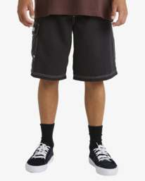 3 Throw On Boardshorts Black UBYBS00182 Billabong