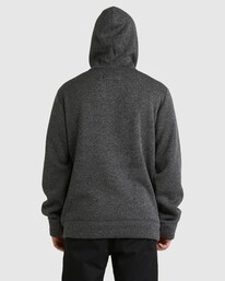 2 A/Div Boundary Sherpa Zip Thru Black UBYFT00115 Billabong