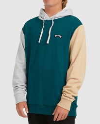 1 Colorblock Pop Pullover Hoodie Multicolor UBYFT00122 Billabong
