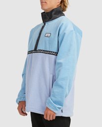 2 Space Cow Half-Zip Pullover Blue UBYFT00123 Billabong