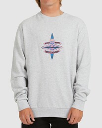 0 Core Diamond Crewneck Sweatshirt Grey UBYFT00125 Billabong