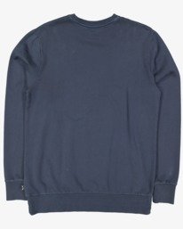 7 Overdyed Crewneck Sweatshirt Blue UBYFT00127 Billabong