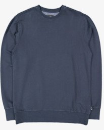 6 Overdyed Crewneck Sweatshirt Blue UBYFT00127 Billabong