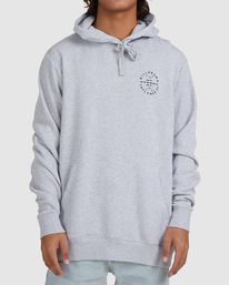 0 Big Wave Daz Hoodie Grey UBYFT00202 Billabong