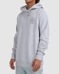 1 Big Wave Daz Hoodie Grey UBYFT00202 Billabong