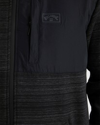 4 A/DIV Hiker Zip Thru Black UBYFT00212 Billabong