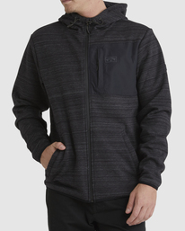 0 A/DIV Hiker Zip Thru Black UBYFT00212 Billabong