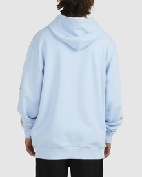 4 Skeggs Flame Friends - Kapuzenpulli für Männer Blau UBYFT00218 Billabong