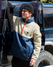 Boundary Pullover - Half Zip Fleece for Men  UBYFT00225