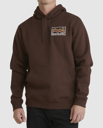 2 Range Pop Hoodie Blue UBYFT00230 Billabong