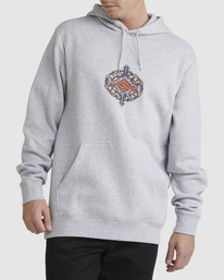 1 Lavastone Pop Hoodie Grey UBYFT00231 Billabong