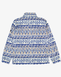 6 A/DIV Waves Boundary Mock Neck Pullover Beige UBYFT00241 Billabong