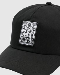 4 Pilpeled Tribe Snapback Headwear Clipback Black UBYHA00255 Billabong