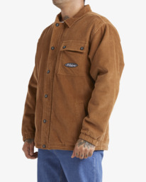 2 King Cord Jacket Brown UBYJK00108 Billabong