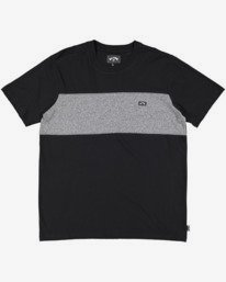 4 Banded Die Cut Short Sleeve T-Shirt Black UBYKT00102 Billabong