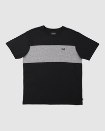 4 Banded Die Cut T-Shirt Black UBYKT00112 Billabong