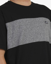 3 Banded Die Cut T-Shirt Black UBYKT00112 Billabong