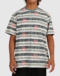 0 Skegss Halfrack - T-Shirt voor Heren Gray UBYKT00126 Billabong
