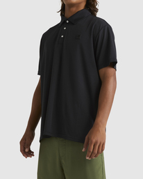 1 Adiv Polo T-Shirt Black UBYKT00137 Billabong