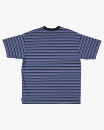 5 Backbeach Stripe T-Shirt Blue UBYKT00140 Billabong