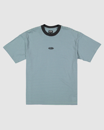 5 Absense Stripe T-Shirt Blue UBYKT00141 Billabong