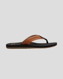 2 All Day Impact Thongs Black UBYL100012 Billabong