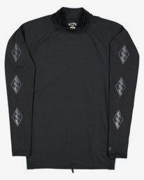 4 Contrast Performance Fit Long Sleeve Rash Vest Multicolor UBYWR00103 Billabong