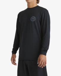 1 Big Wave Daz Rash Vest Black UBYWR00119 Billabong