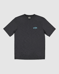 4 Shoreline Loose Fit Rash Vest Black UBYWR00125 Billabong