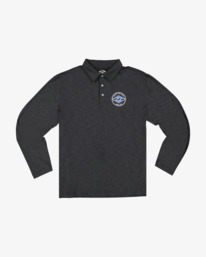 4 Shoreline Fisho Rash Vest Black UBYWR00137 Billabong