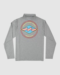 5 Shoreline Fisho Rash Vest Black UBYWR03000 Billabong