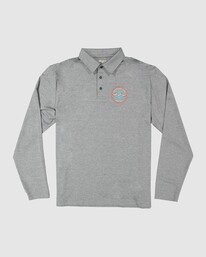 4 Shoreline Fisho Rash Vest Black UBYWR03000 Billabong