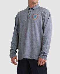 1 Shoreline Fisho Rash Vest Black UBYWR03000 Billabong