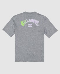 4 Arch Fill - Short Sleeve UPF 50 Surf T-shirt for Men Grey UBYWR03014 Billabong