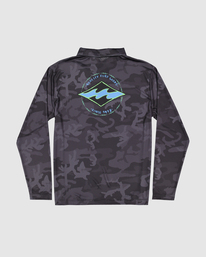 5 Fisho Rash Vest Black UBYWR03016 Billabong