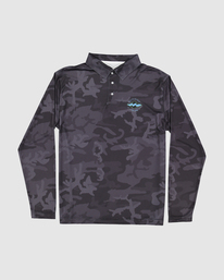 4 Fisho Rash Vest Black UBYWR03016 Billabong