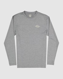 5 Diamond Shoreline - Long Sleeve UPF 50 Surf T-Shirt for Men Black UBYWR03018 Billabong