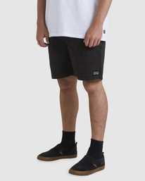 3 Mario Stretch Elastic Shorts Black UBYWS00123 Billabong