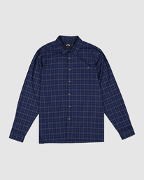 4 Mogule Long Sleeve Shirt Blue UBYWT00112 Billabong