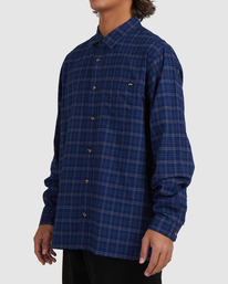 1 Mogule Long Sleeve Shirt Blue UBYWT00112 Billabong
