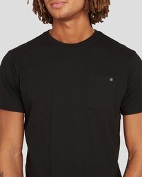 3 Premium Pocket T-Shirt Black UBYZT00160 Billabong