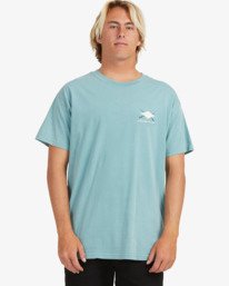4 Bong Days Short Sleeve T-Shirt Blue UBYZT00163 Billabong