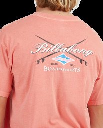 4 Bong Days Short Sleeve T-Shirt Orange UBYZT00163 Billabong
