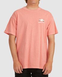0 Bong Days Short Sleeve T-Shirt Orange UBYZT00163 Billabong